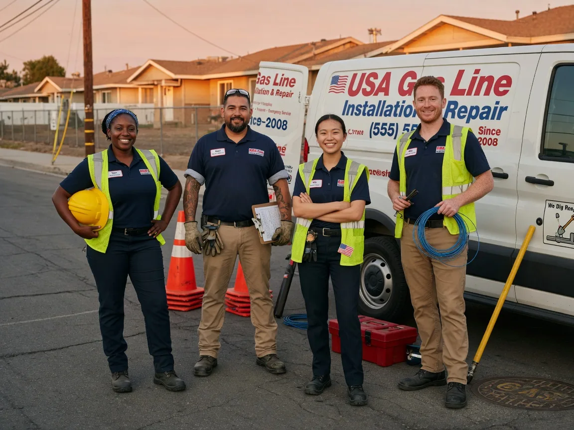 Gas Line Installation company in Portland, TN